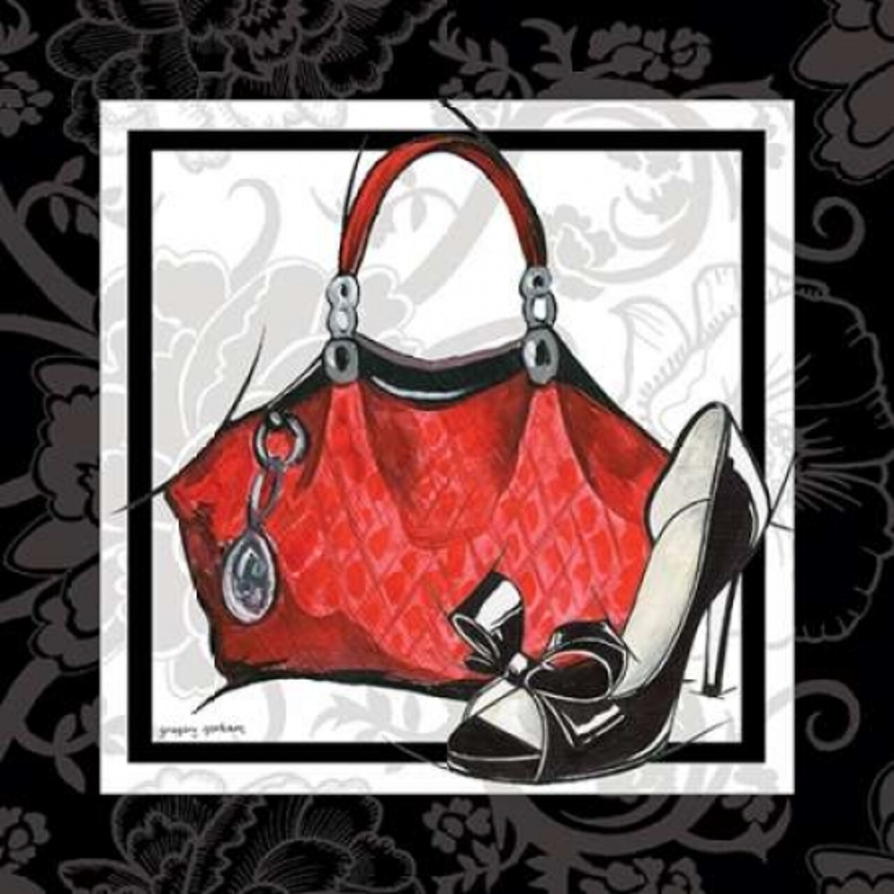 Purse and Shoe I Poster Print by Gregory Gorham - Item # VARPDXGOR331